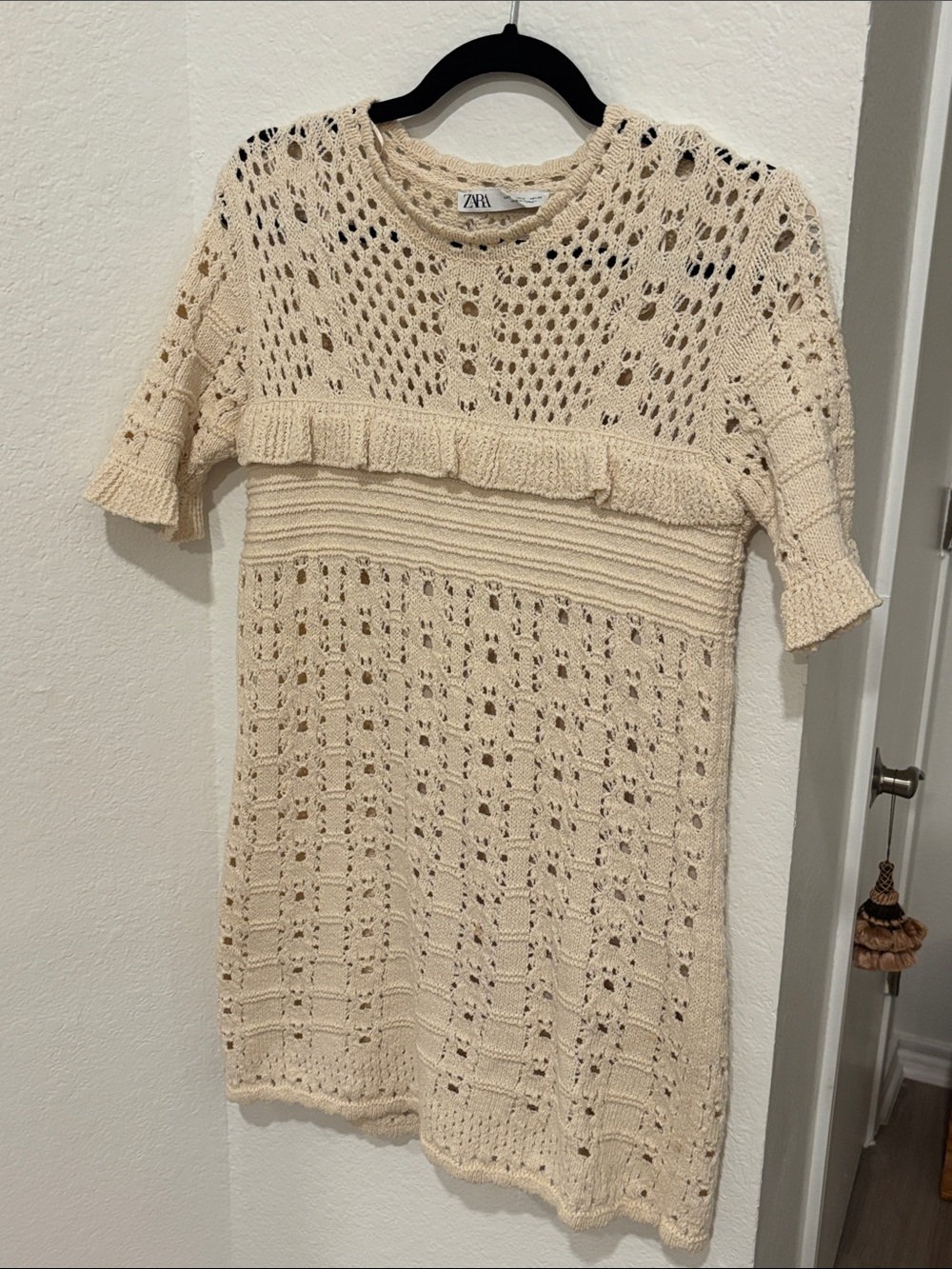 Zara knit mini dress